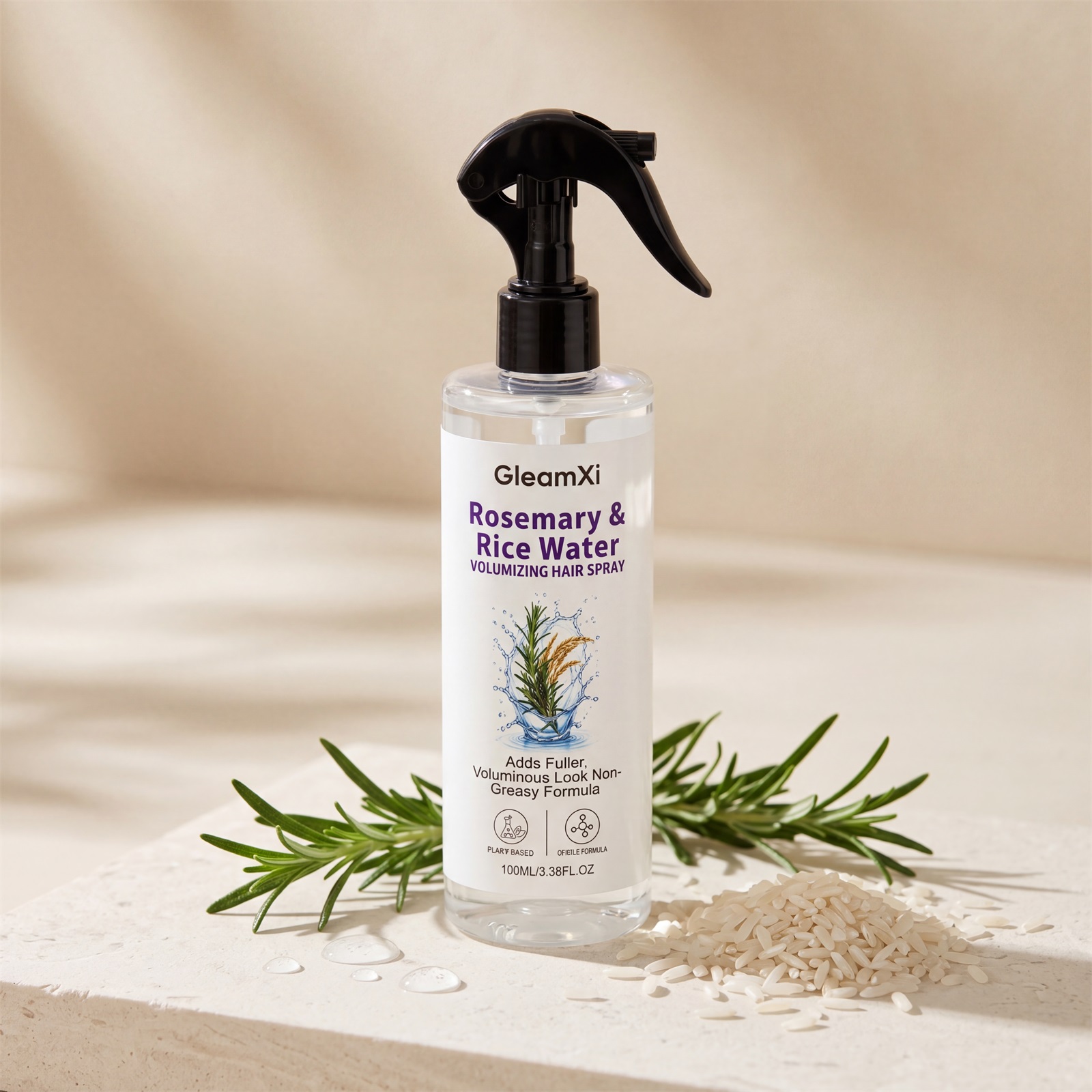Rosemary Rice Water Hair Spray 1 0 0ml-box photo 2