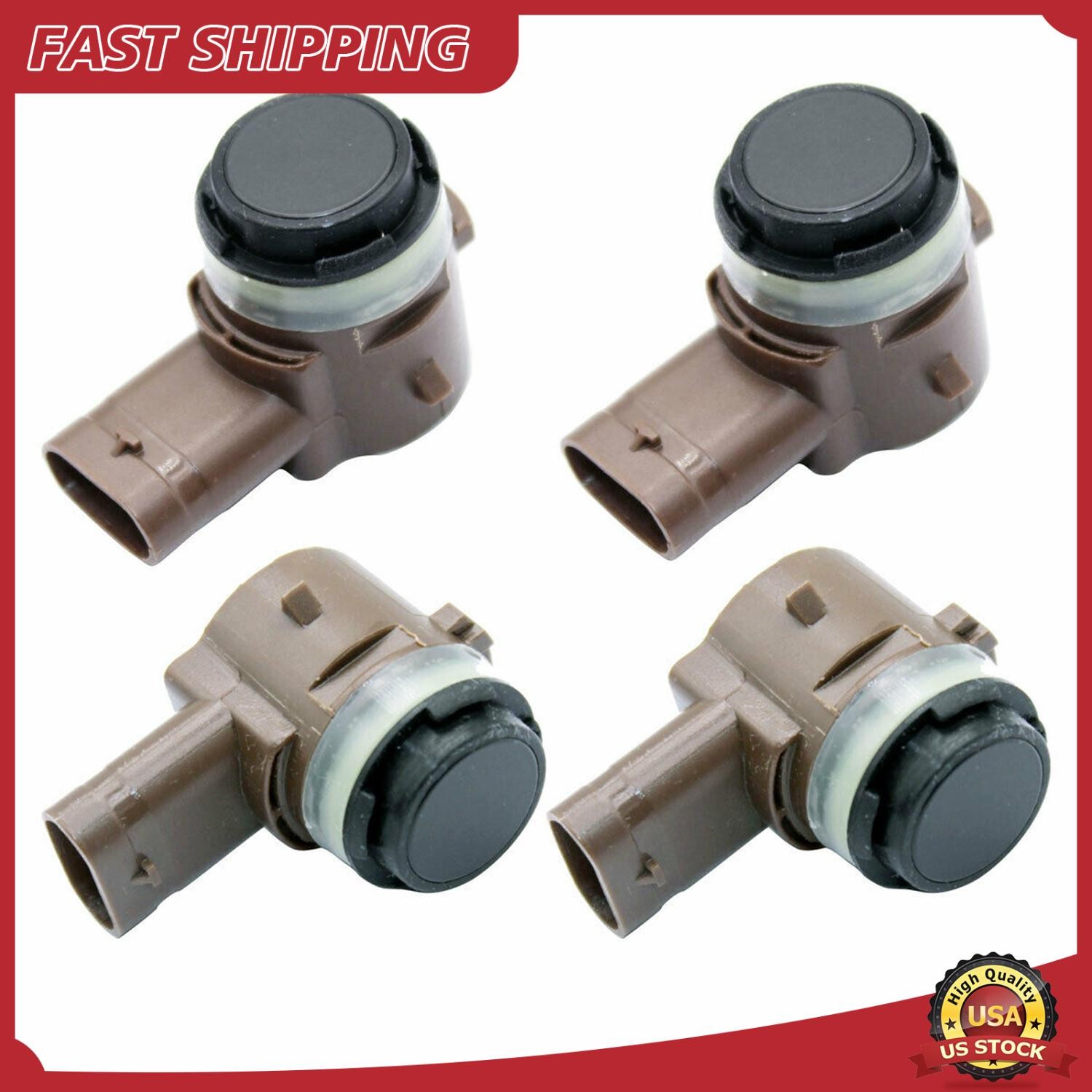 4PCS Parking Sensor Front & Rear Bumper For Tesla Model 3 1127502-01-D 1127502 photo 1