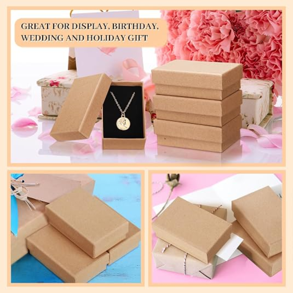 HUNDRED Pcs Christmas Jewelry Gift Box Bulk photo 3