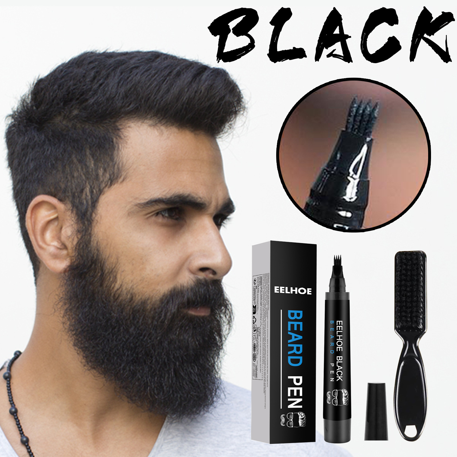 Beard Styling Pen - Black Box photo 7