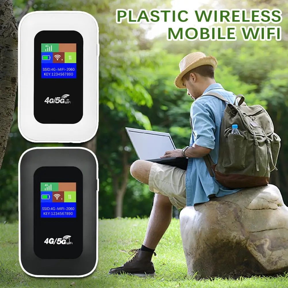 4g Mobile Wifi Router 150mbps 4g Lte Wireless Router Mifi Modem Wifi Hotspot Pocket Card Portable 2100ma Mobile Slot Wit Q1q0 photo 3