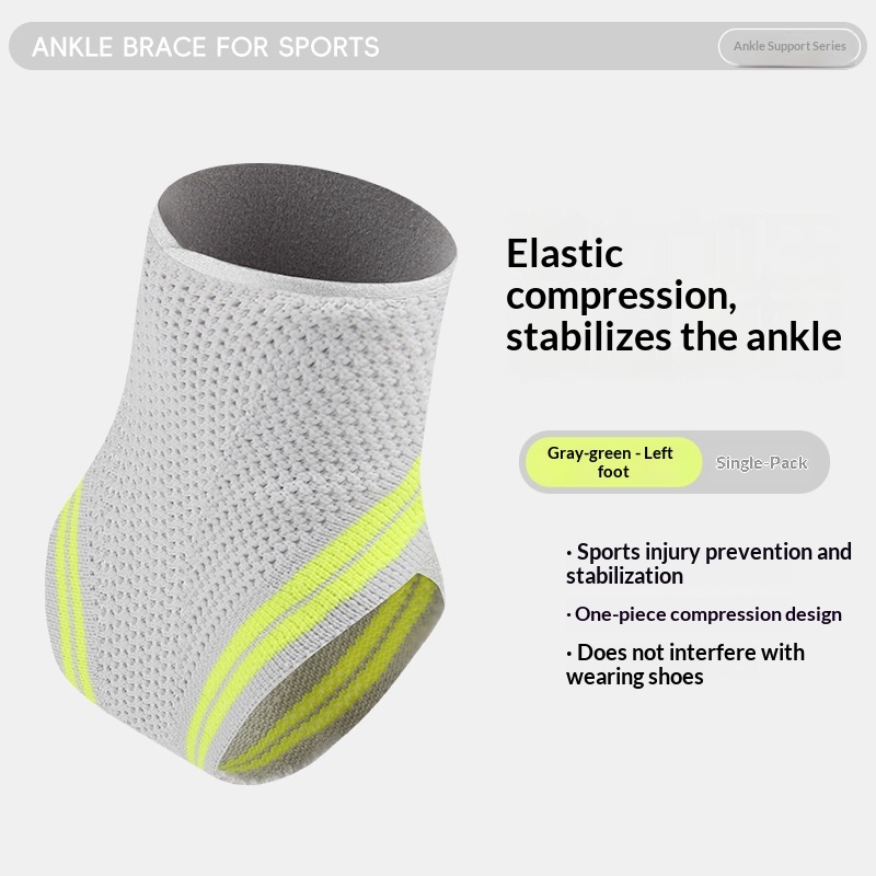Sports Ankle Brace For Preventing Sprains, Suitable For Basketball And Running, With Fixed Ankle Joint Protection, Straps, Compression, And Breathability photo 2
