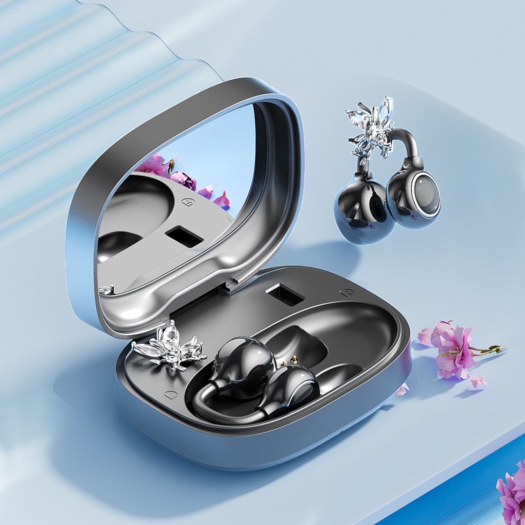 Cross Border Explosion M127 Long Range Hanging Earphone Private Model High Color Value Low Latency Wireless Bluetooth Headphones Wholesale photo 2