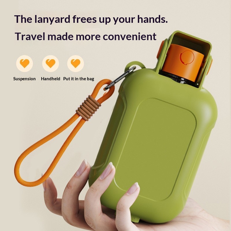 Portable Pet Travel Cup, Large Capacity For Water And Food, Dual-Use Outdoor Cup, Dog Water Cup, Outdoor Dog Water Bottle photo 1