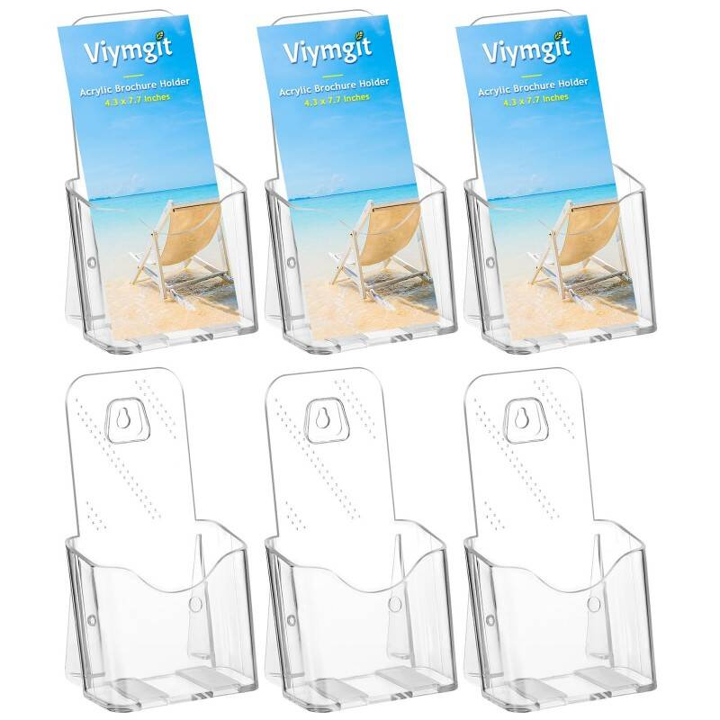 Premium 6-Pack Leaflet Holder, Menu Holder photo 6