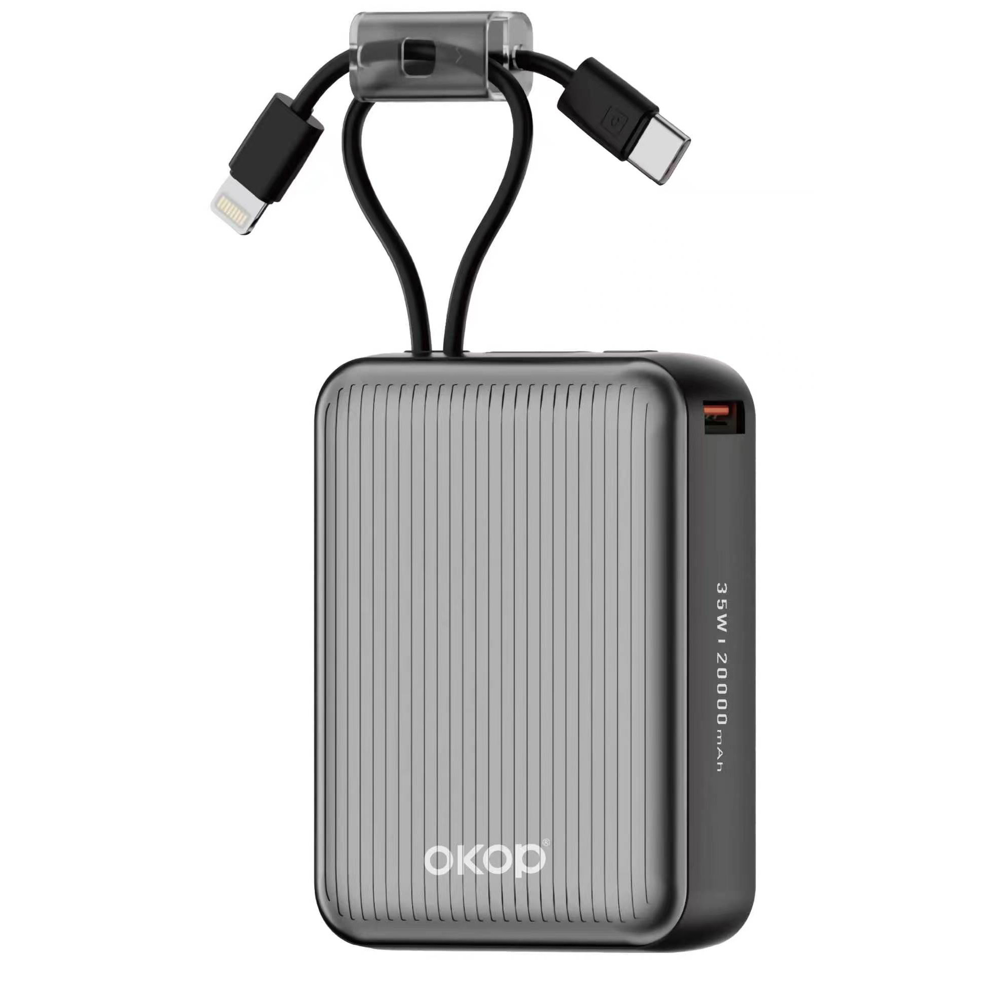 KP-724 20000mAh High-Capacity Power Bank With Digital Display Fast Charging 3C Certified Factory Stock Available photo 5