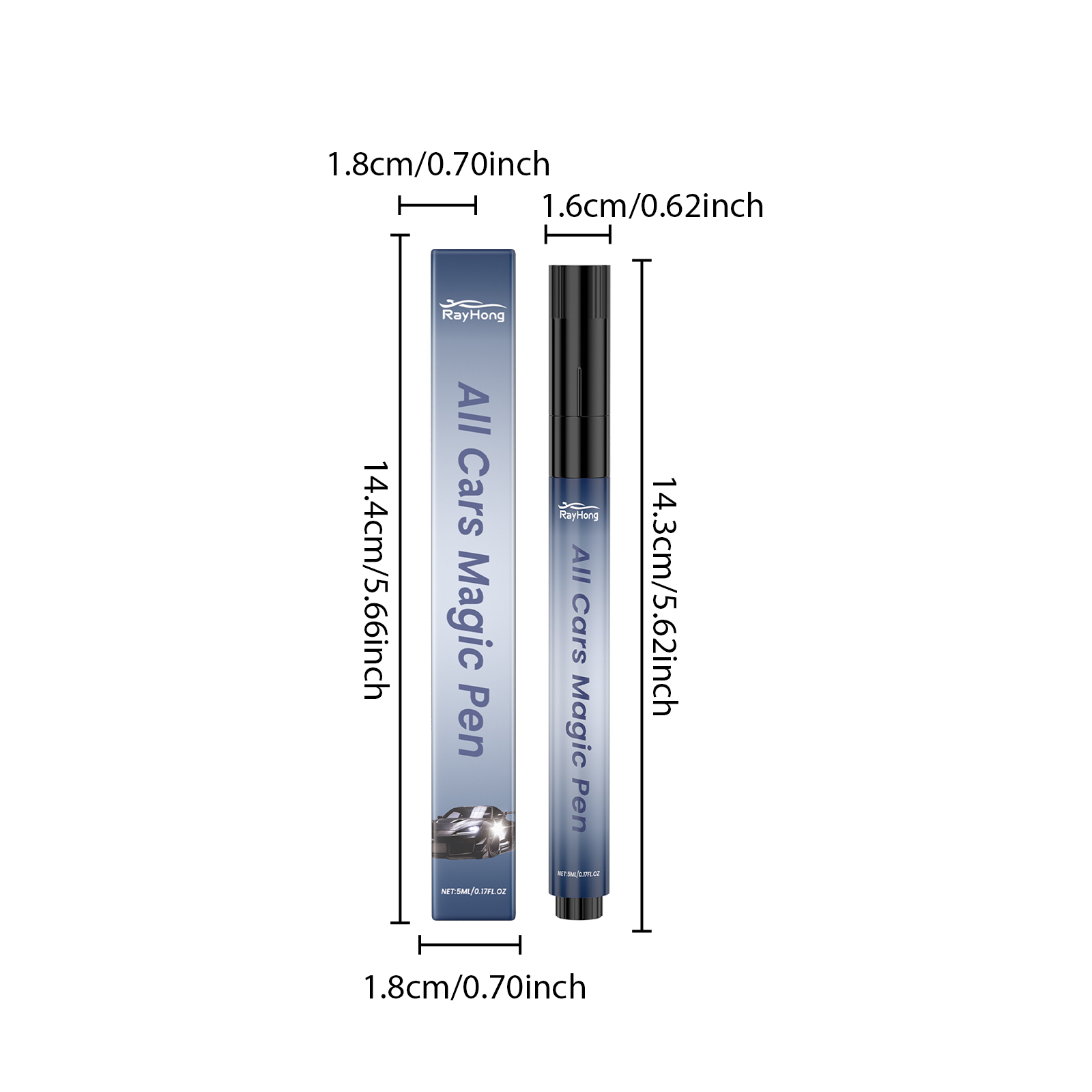 Car Scratch Repair Pen 5ml 1Box photo 5