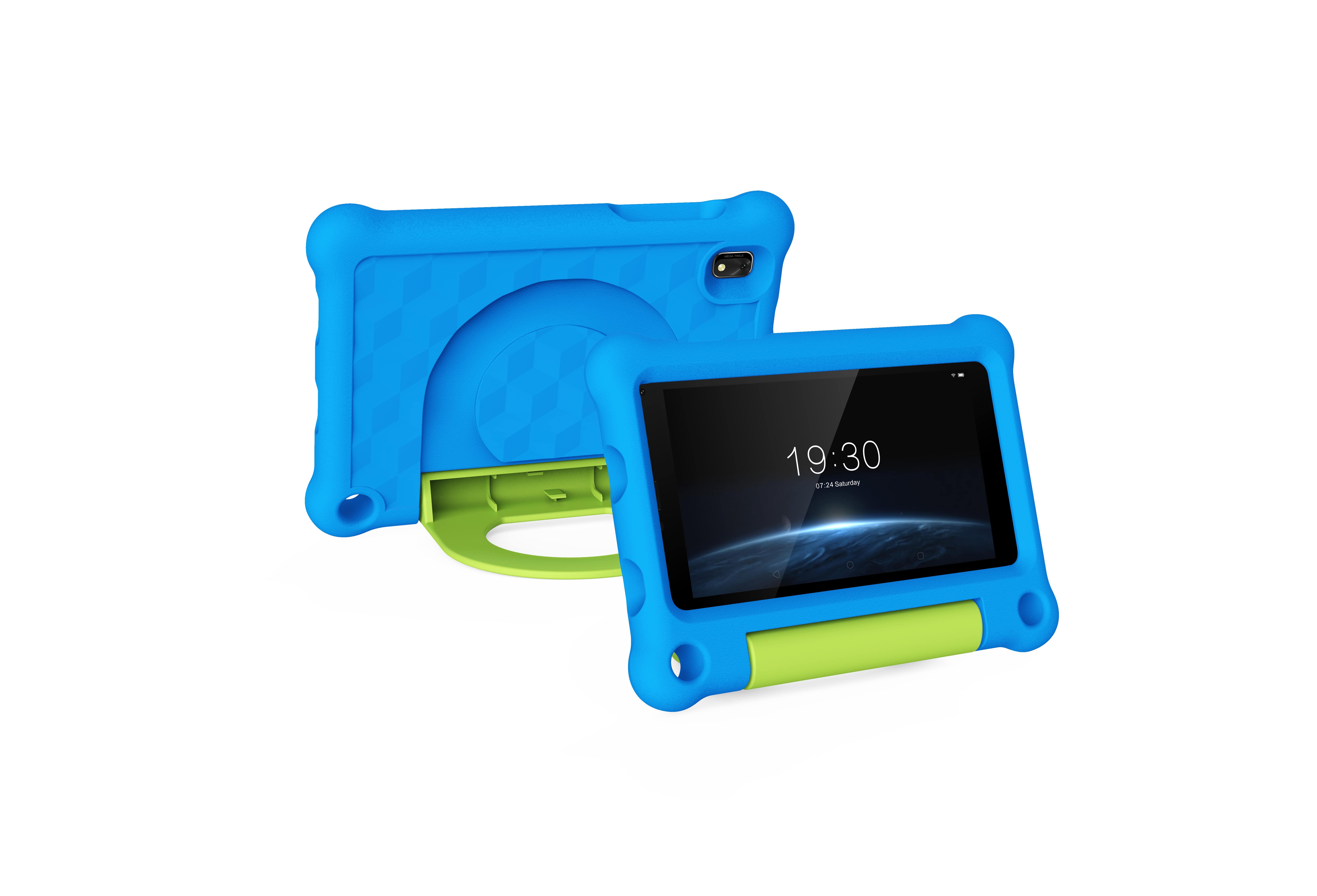 G-tab T7Pro Kids Tablet  7 Inch 1024&600 IPS Screen  Android 14  1.5GHz Quad-core CPU  4GB RAM 2GB &2GB Expansion 64GB ROM 2.4&5GHz WiFi  3000mAh Battery  2MP&2MP Camera-Blue photo 8