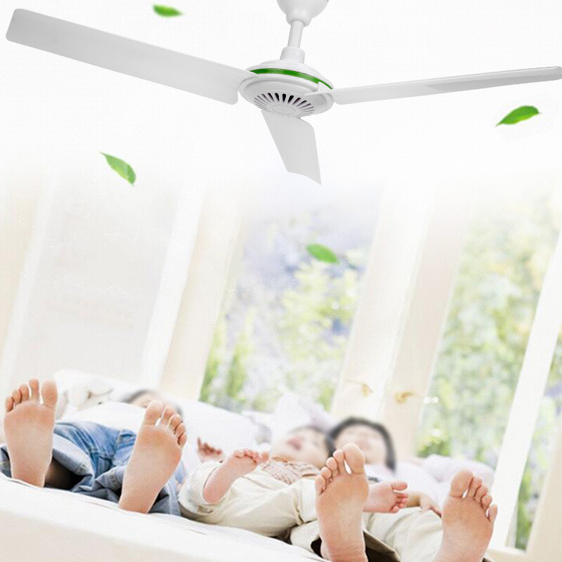1-2x 12V Ceiling Fan Portable Solar Power 3 Blade 0.7AMP Caravan Camping Outdoor photo 4