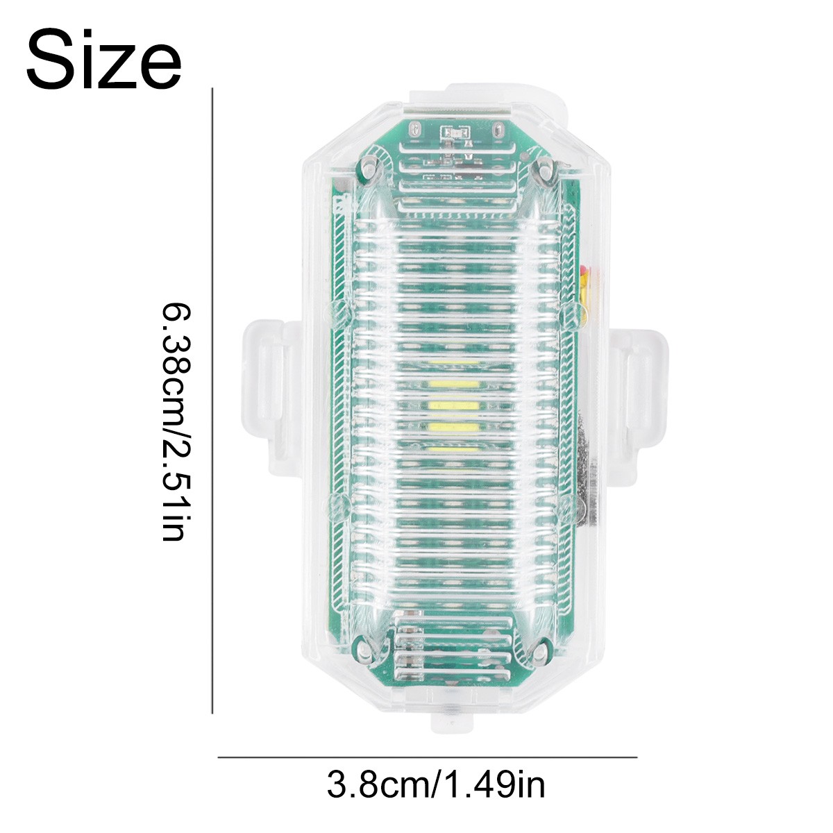 Mini LED 7Colors Universal Anti-collision Warning Lamp Signal Light Strobe Light photo 5