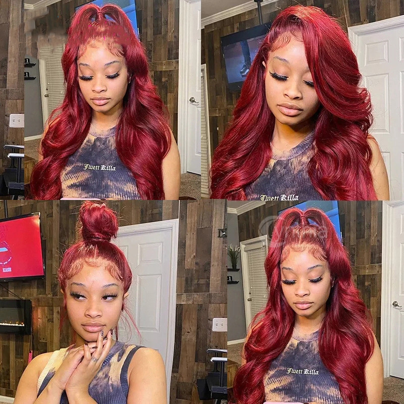 Front Lace Head Cover Real Hair Wig photo 5
