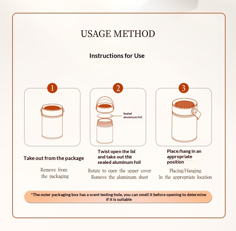 Long-lasting Mild Fragrance To Eliminate Odors - Solid Fragrance Cream For Use In Cars photo 4