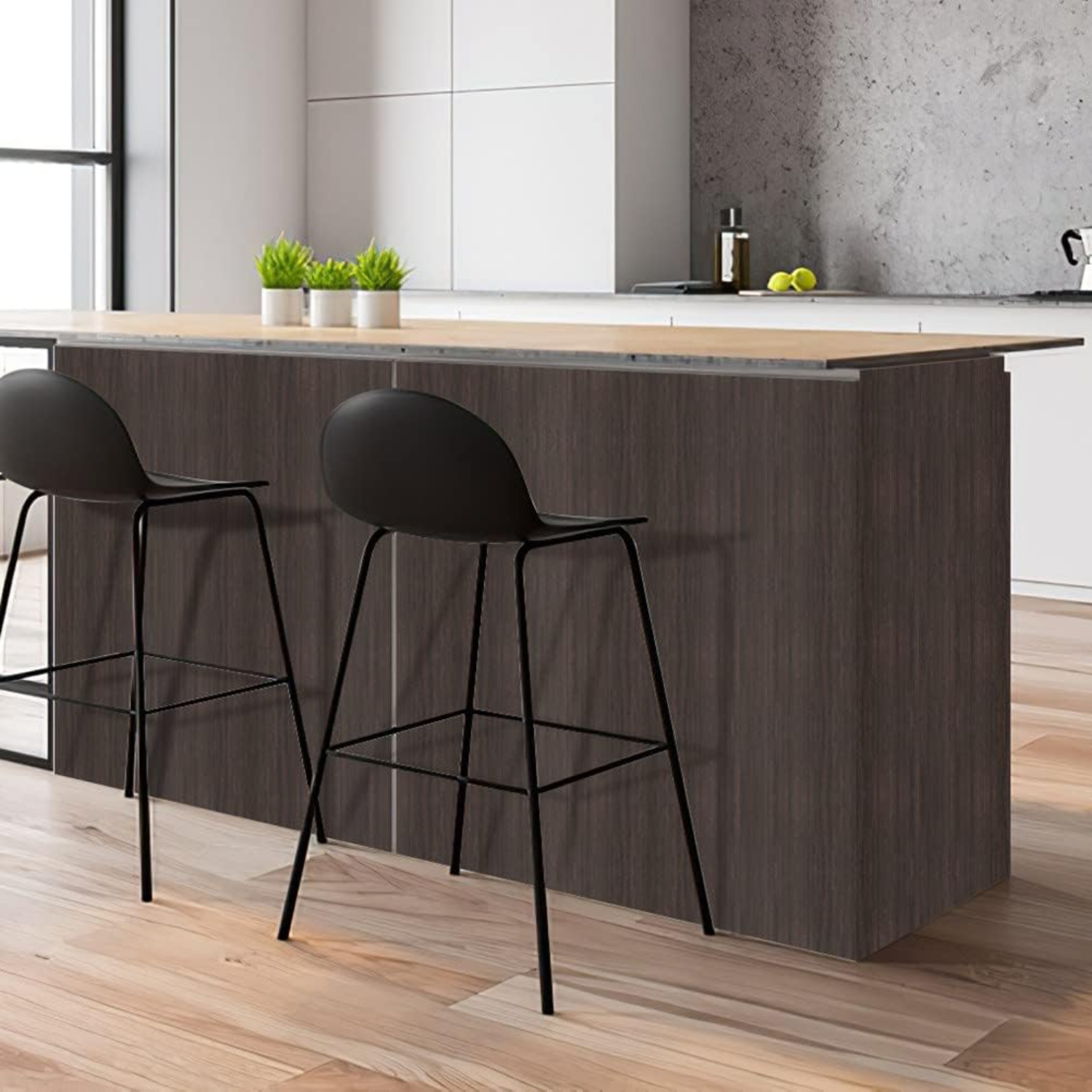 Peel And Stick Wood Contact Paper Self-Adhesive Vinyl Film For Cabinets Shelves Drawers Walnut Wood photo 2