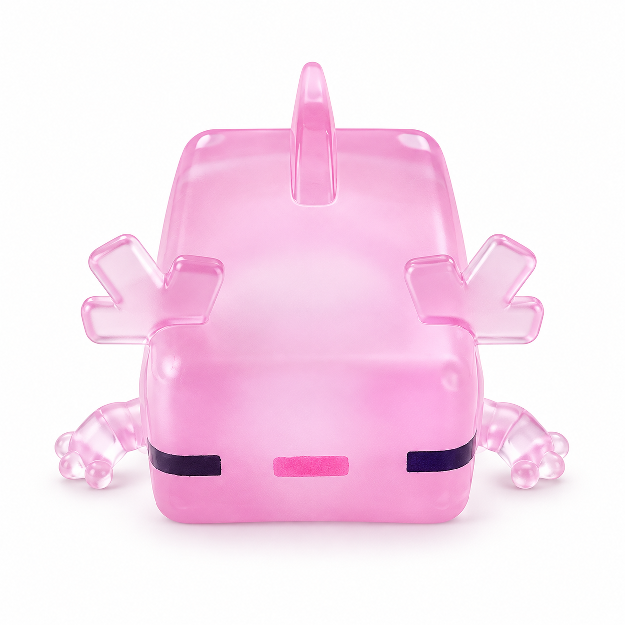 1Pc Axolotl Cube  Stress Balls, Slow Rising Sensory Toy For Adults Soft Washable Kawaii Axolotl Fidget Toys For ADHD, Anxiety Relief, Cute Party Favor, Desk Decor & Autism For Teens & Adults photo 7