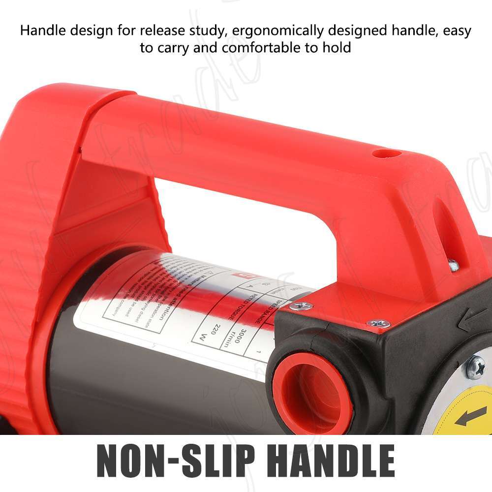 12V  Transfer Pump 45L&Min Electric Car Oil Fuel Extractor Bowser Petrol photo 5