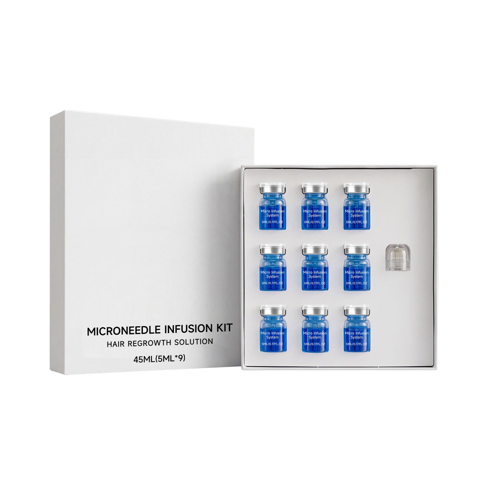 Scalp Serum Microneedle Kit 45ml-box photo 1