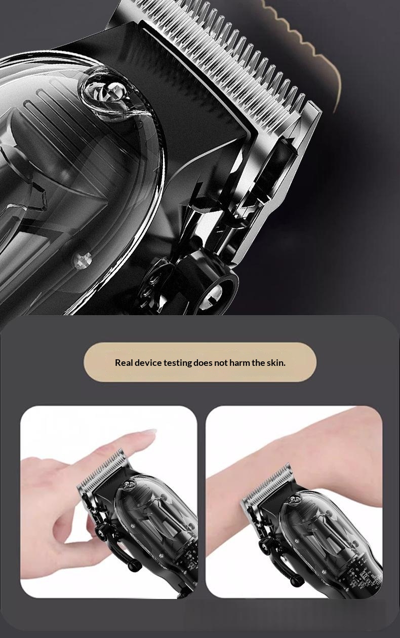 High-Power Pet Clipper With Transparent Shell & Digital Display photo 4