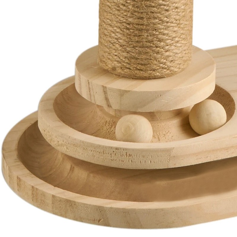 Large Cat Tree Scratching Post Pet Climbing Tower Post Kitten Activity Centre photo 8