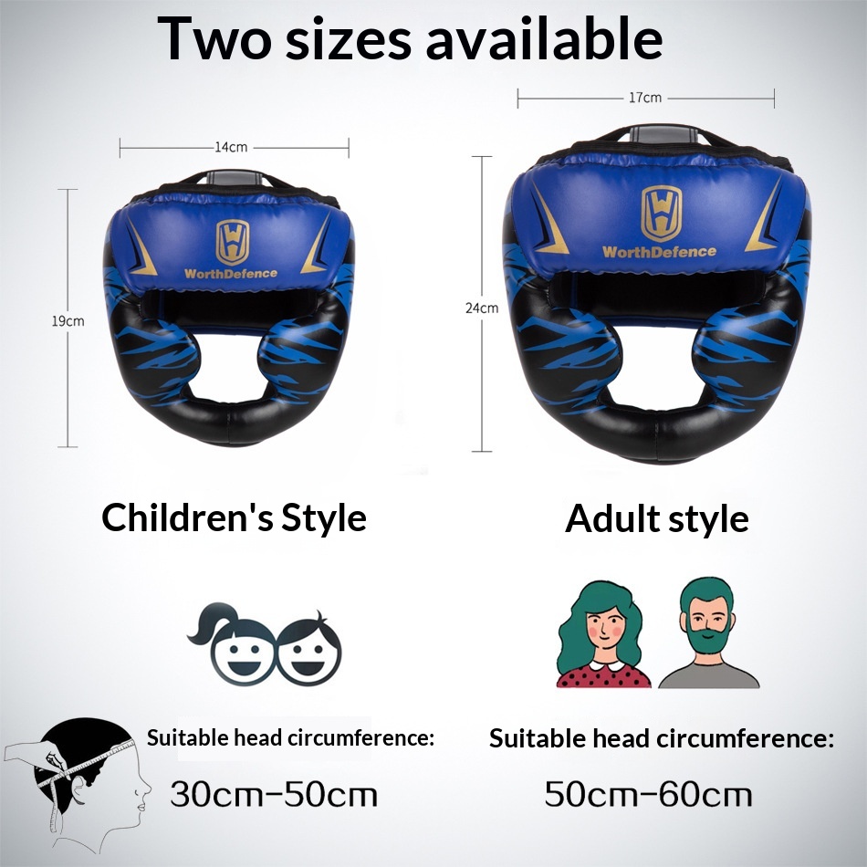 Boxing Helmet Taekwondo Sanda Muay Thai Fighting Headgear Adult Children Men And Women Face Protecting Head Protecting Training Protectors photo 6