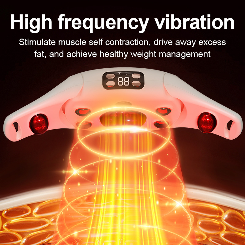 2-Pack Slimming Belt & Abdominal Massager, Waist & Leg Body Shaping Machine With Heat Therapy & Vibration, Sweat-Inducing Lazy Fitness Workout Device For Home Use photo 5