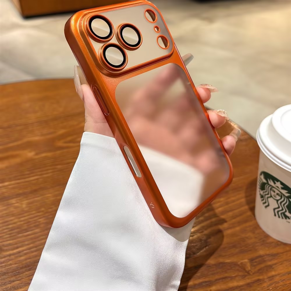 For I Phone 17 Pro Max  Case  Phone Cover Orange photo 5