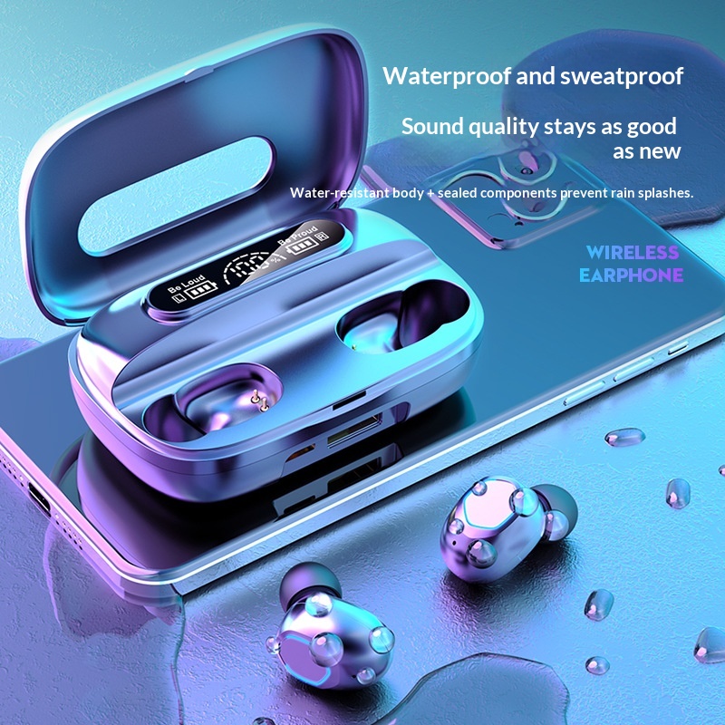 Cross Border Explosion M127 Long Range Hanging Earphone Private Model High Color Value Low Latency Wireless Bluetooth Headphones Wholesale photo 7