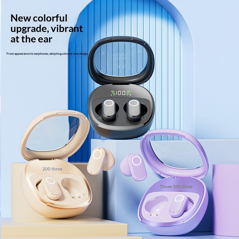 Cross Border Explosion M86 Transparent Cover Digital Headphones Ultra Long Range In-Ear Comfortable Wireless Bluetooth Headphones Wholesale photo 2