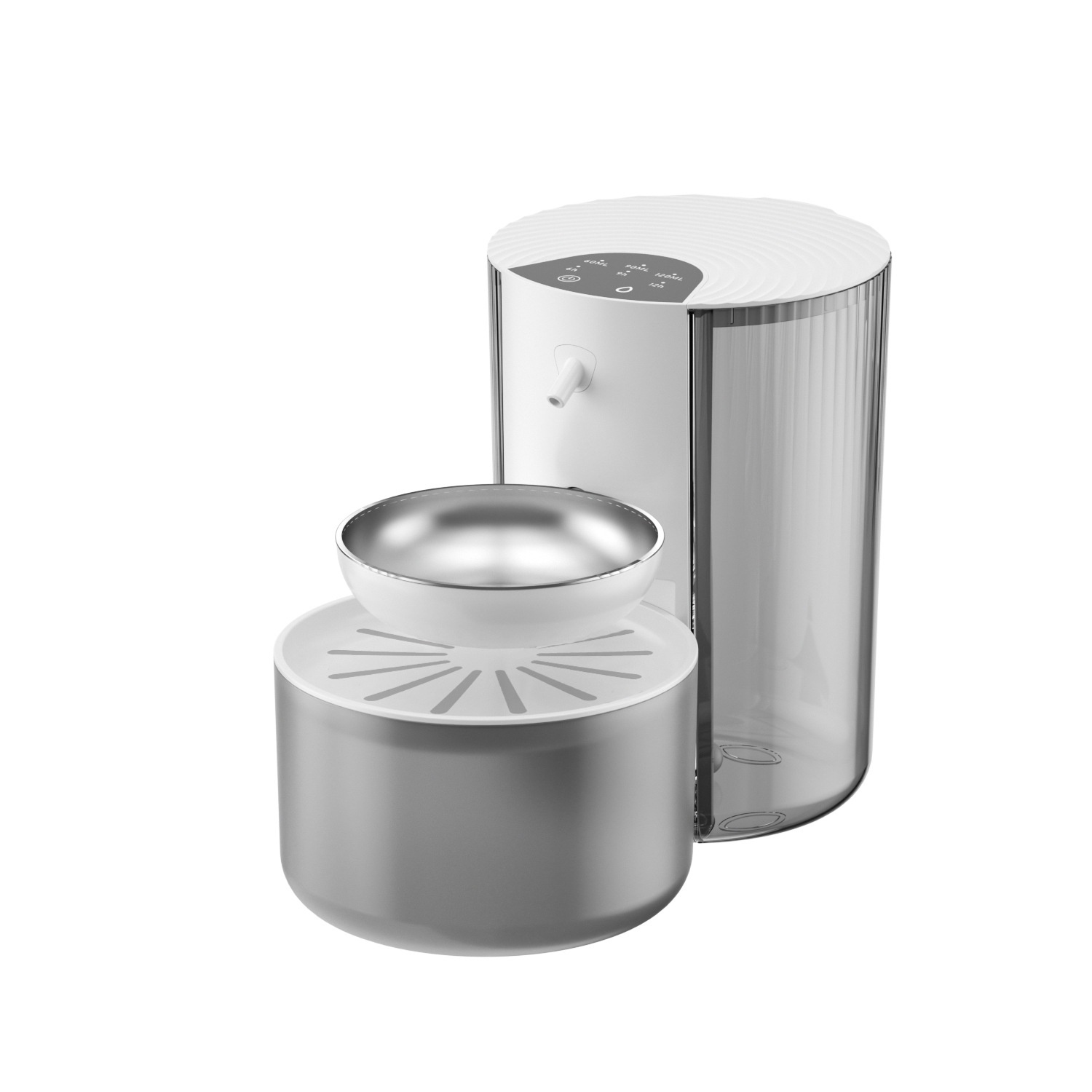 Smart Constant-Temperature 3L Pet Water Fountain With Clean-Water Separation & Tipping Mechanism. photo 6