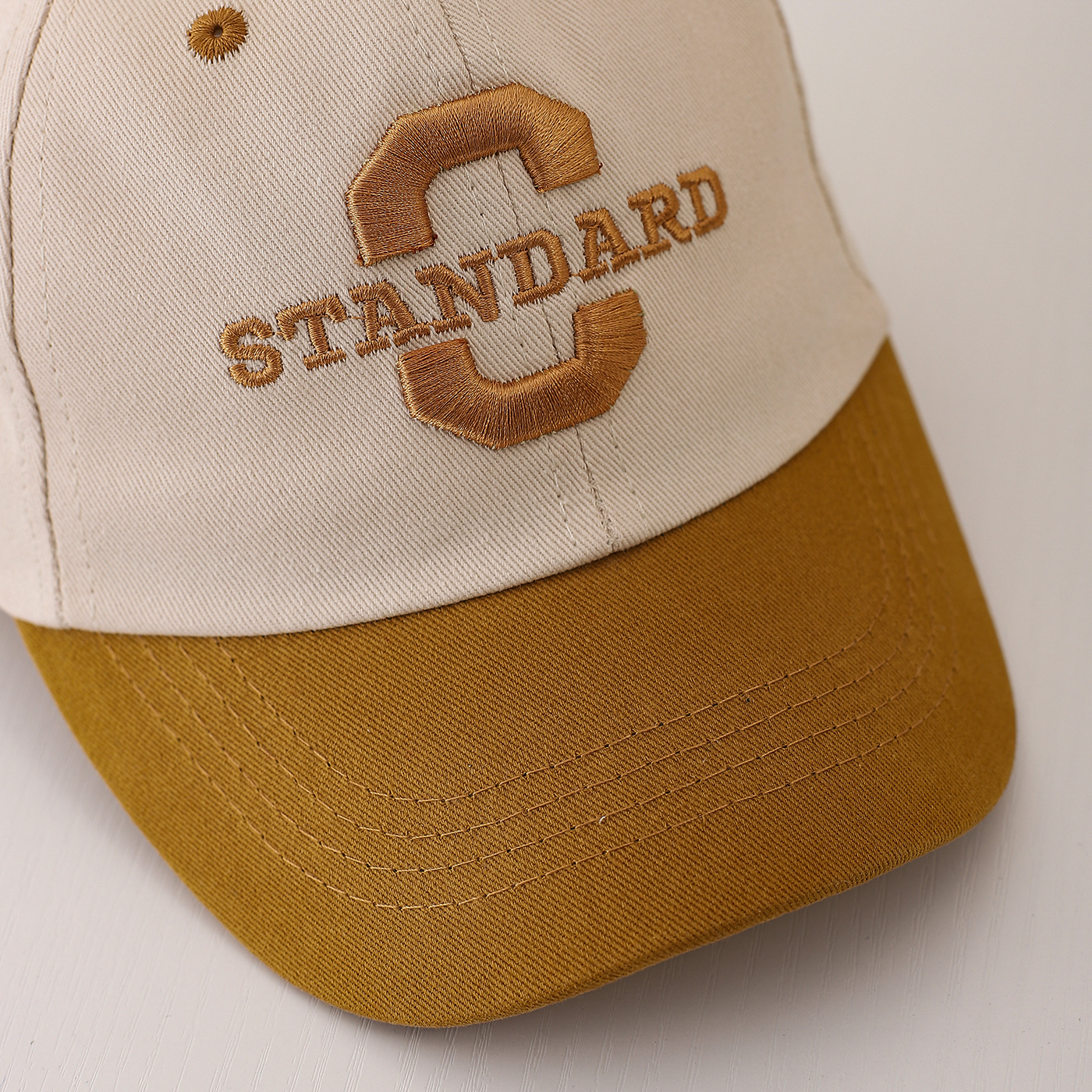 Children's Multi-color Creative C-shaped Letter Embroidery Adjustable Fashionable Casual Bowler Baseball Cap Suitable For Travel And Sports photo 8