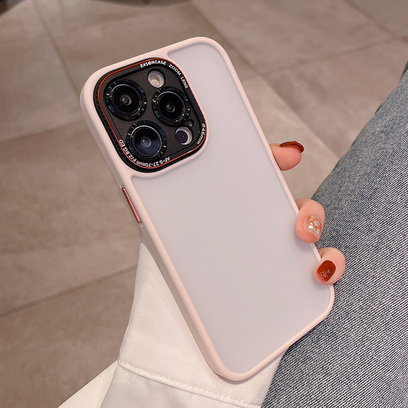 Metal Lens Circle Skin Feeling Matte Protective Cover photo 4