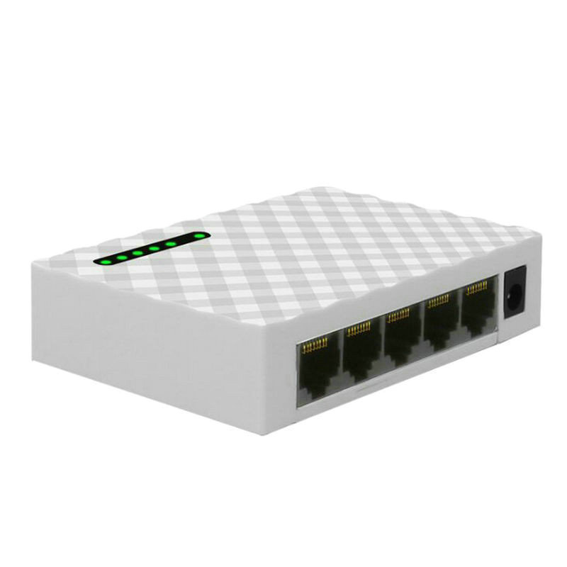 5-port Gigabit Home Switching Ethernet Network Hub photo 4