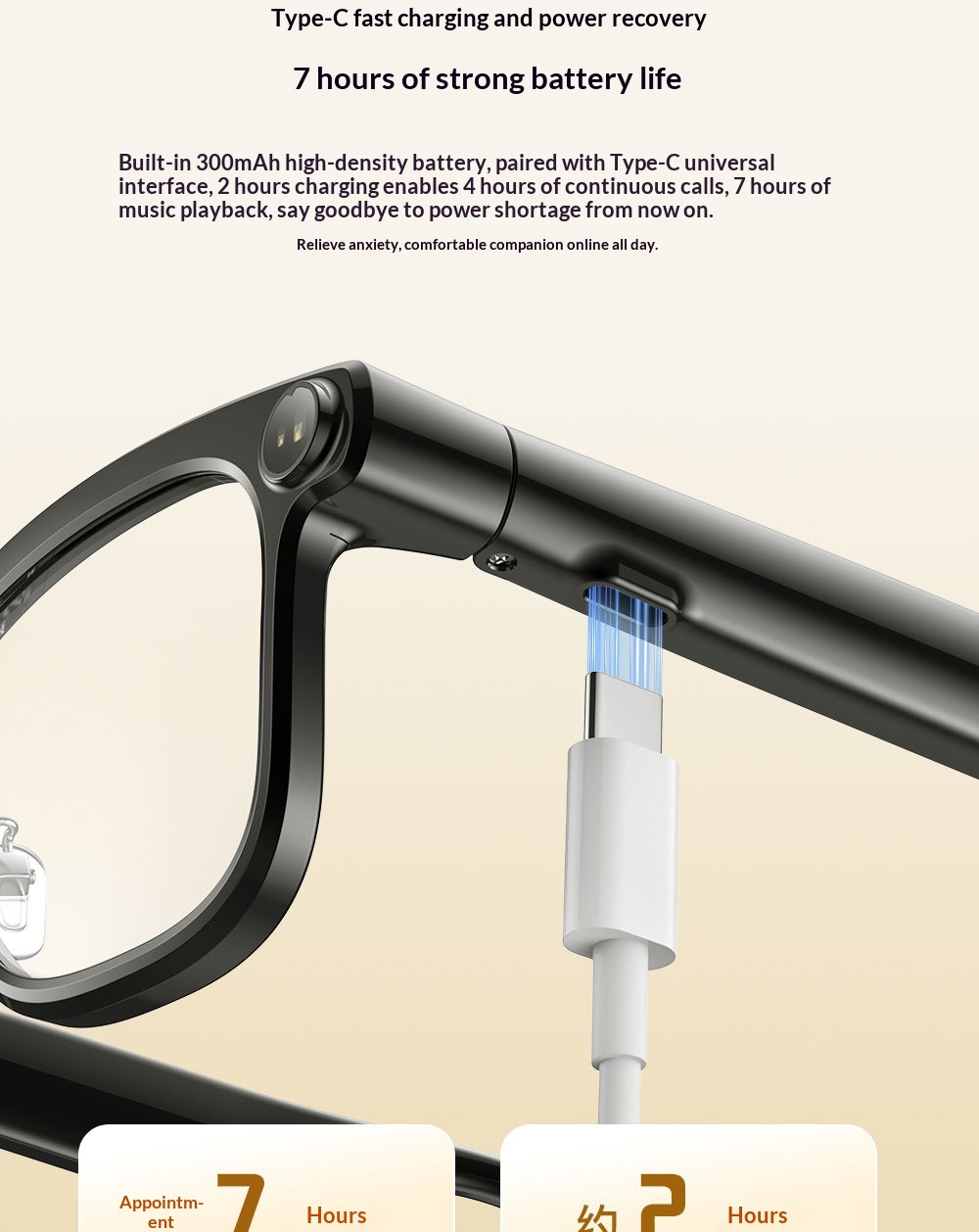 AI Smart Glasses, 1300 MP High Definition Camera, Anti Shake Shooting, Object Recognition Multi Functional Eyeglasses photo 8