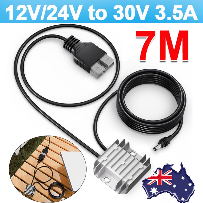 Starlink Mini 7M Cable 50A Anderson Plug With 12V-30V Step Up Converter 3.5A photo 7