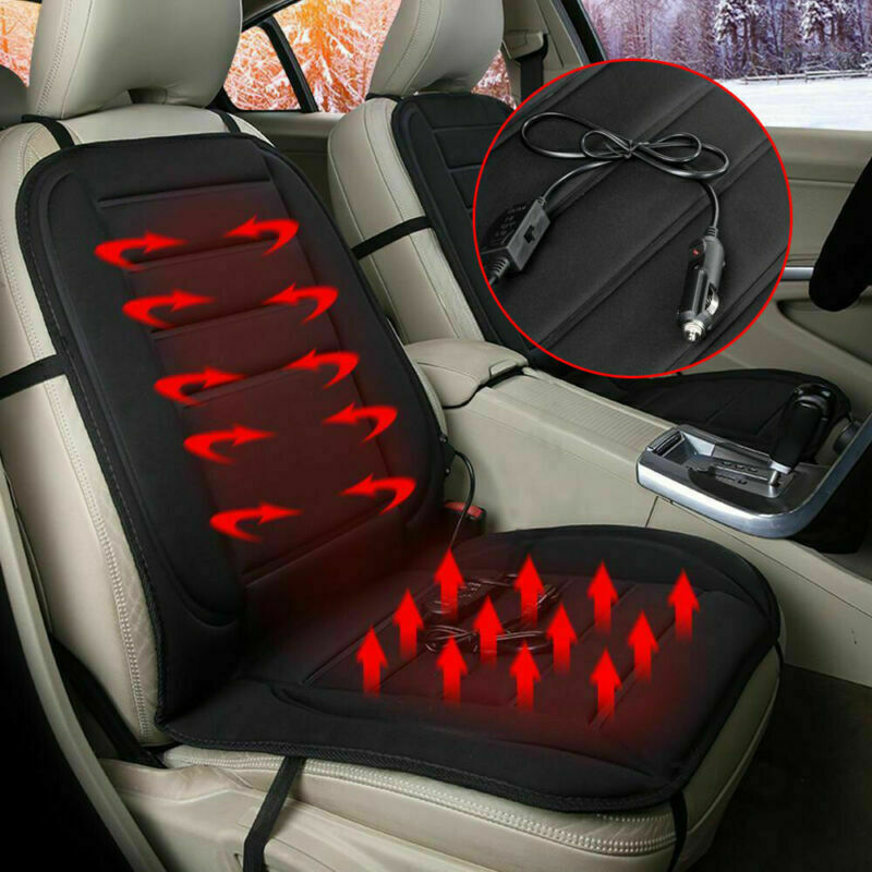 Heated Car Seat Pad 12V -Auto Heating Cushion, Comfortable Warmer, Universal Fit photo 6