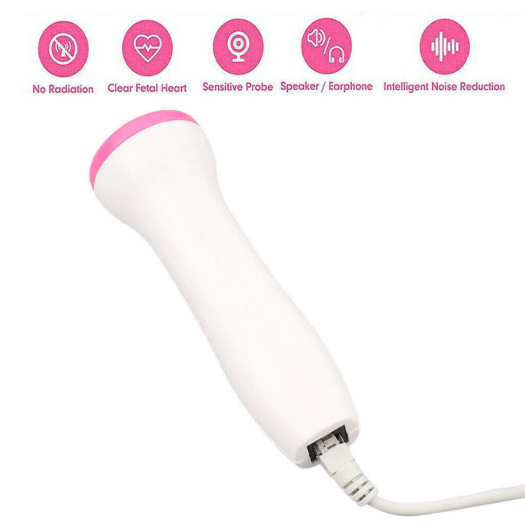 Fetal Doppler Detektor Baby Herzschlag Rate Sonde Prnatale Monitor Ultraschall photo 7