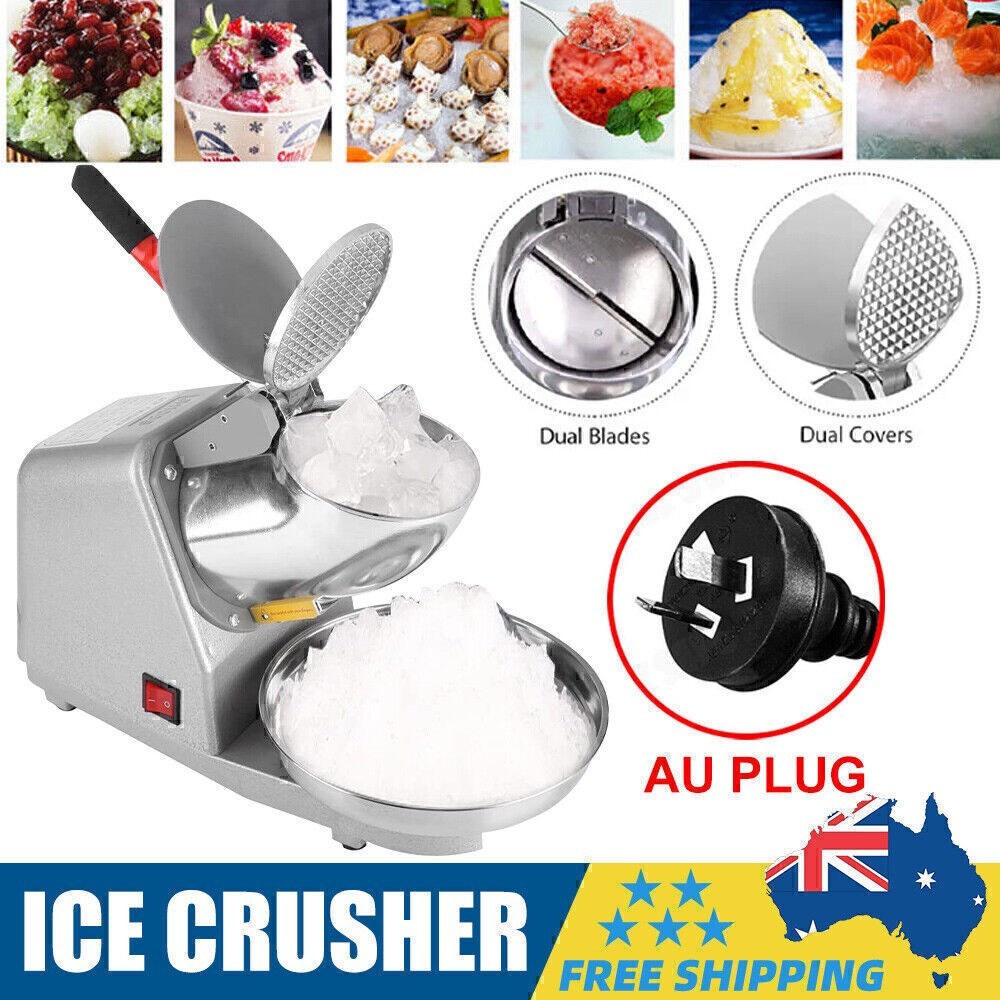 Upgraded Electric Ice Crusher Shaver Snow Cone Maker Commercial Machine2200r-m photo 1