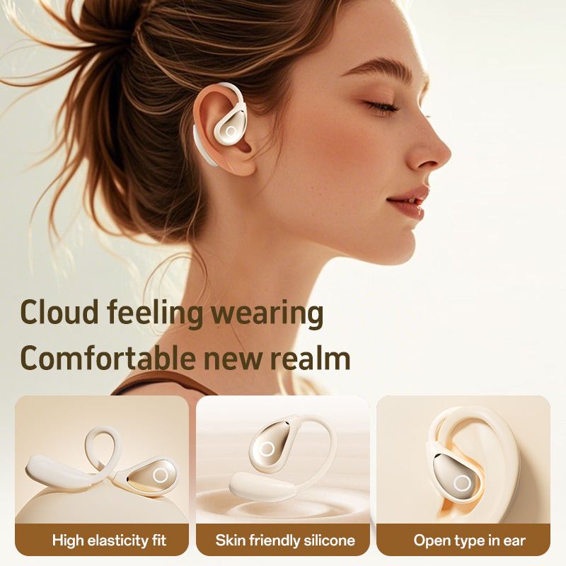 Cross Border Explosion M127 Long Range Hanging Earphone Private Model High Color Value Low Latency Wireless Bluetooth Headphones Wholesale photo 4