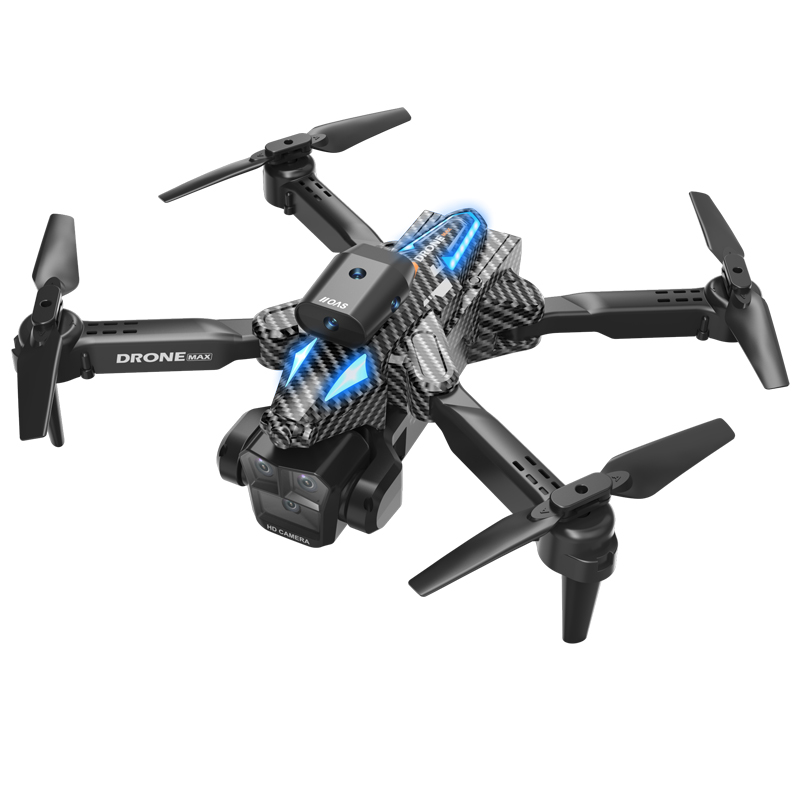 C10 Black - Triple Camera - Dual Electric Drone-BLACK photo 6