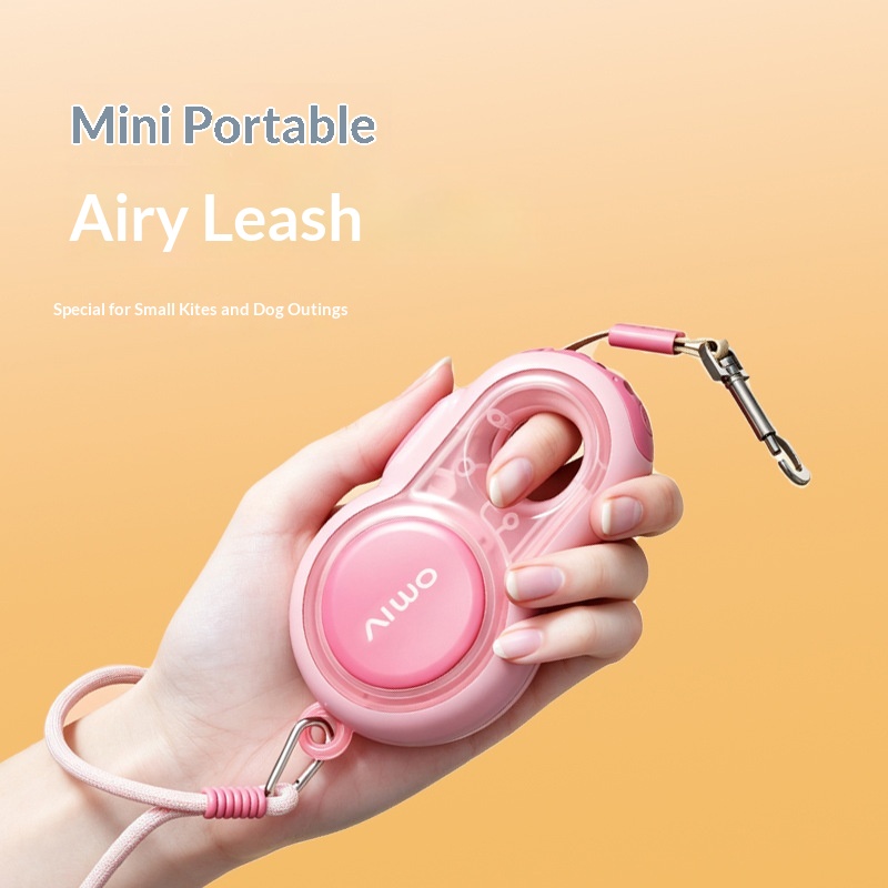 AIWO Light Running Retractable Leash Automatic Retractable MINI Leash For Night Dog Walking With LED Light Pet Outdoor Wholesale photo 5