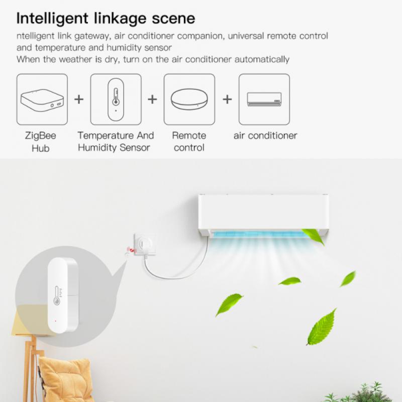 Doodle Zigbee Hygrograph Wifi Smart App Remote Aleax Voice Control photo 3