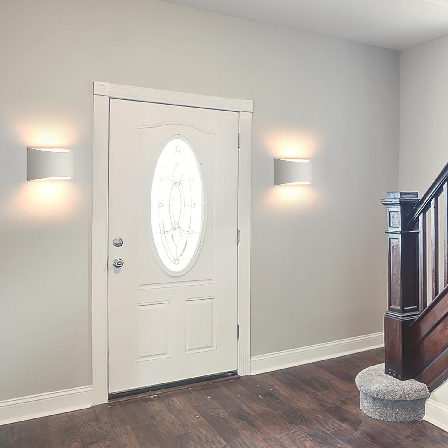 2PCS Indoor LED Wall Light Warm White Modern Wall Lamp Hallway Bedroom photo 2