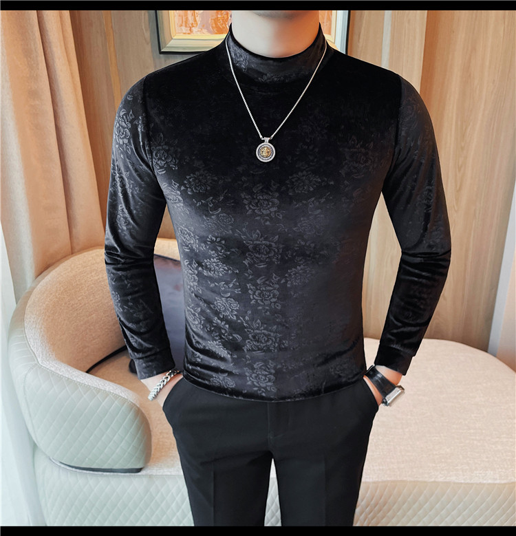 Men's Fleece Casual Long-Sleeved T-Shirt photo 6