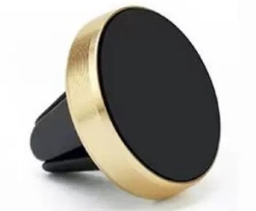 The Best-selling Aluminum Alloy Adhesive Round Mobile Phone Magnetic Stand Is Suitable For Car Air Outlets And In-car Navigation To Stick Freely photo 1