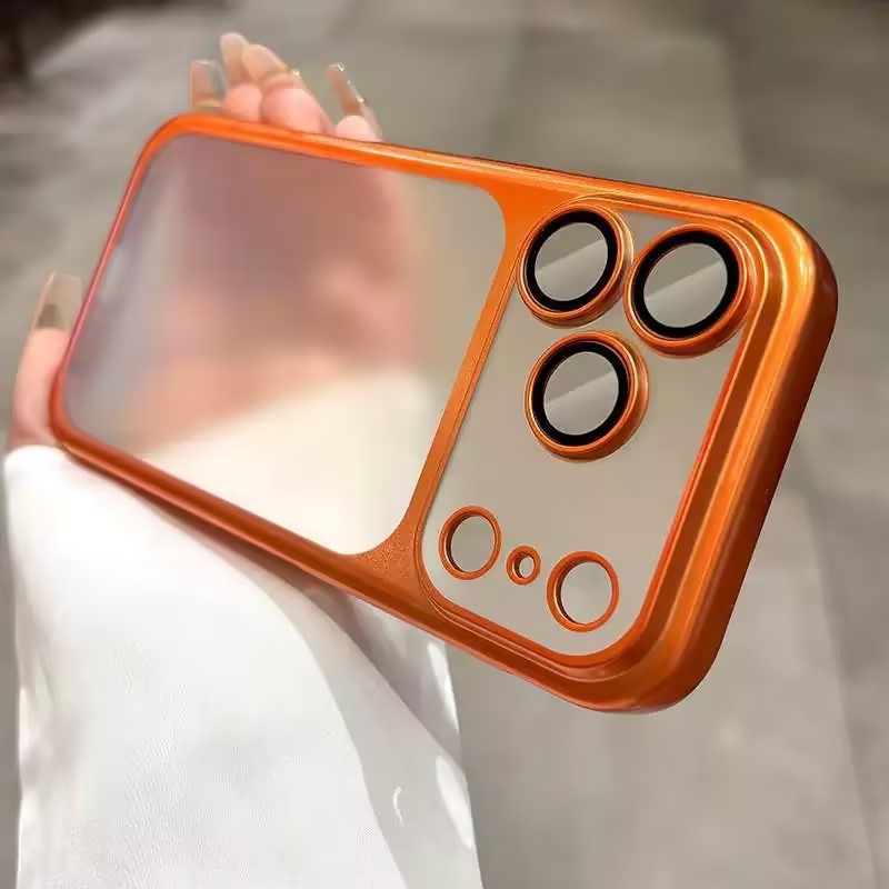 For I Phone 17 Pro Max  Case  Phone Cover Orange photo 2