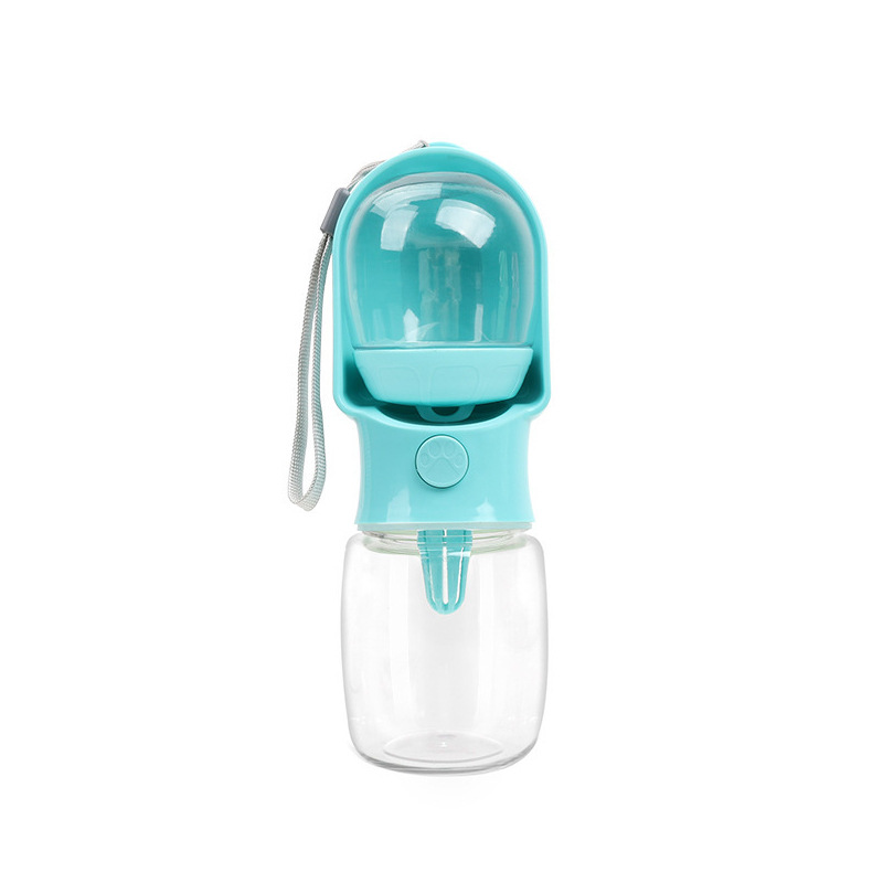 Leak Proof Portable Dog Water Bottle With Bowl  Travel Pet Water Dispenser For Walking & Hiking  Food Grade Plastic  Choose From 3 Colors photo 5