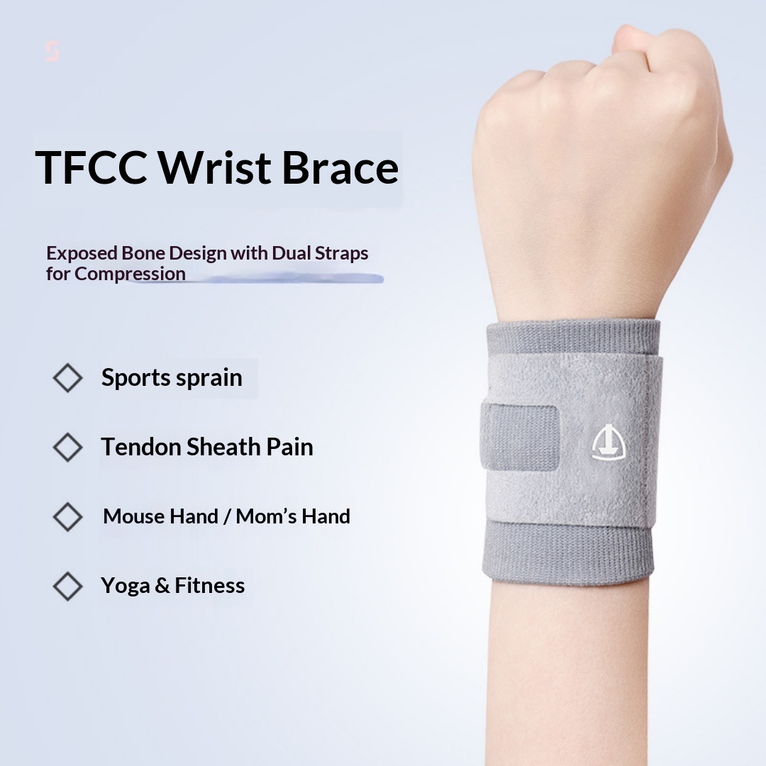 Special Wristband For Tfcc Injury Wrist Sprain Sheath Female Tennis Badminton Fitness Male Strain Medical photo 3