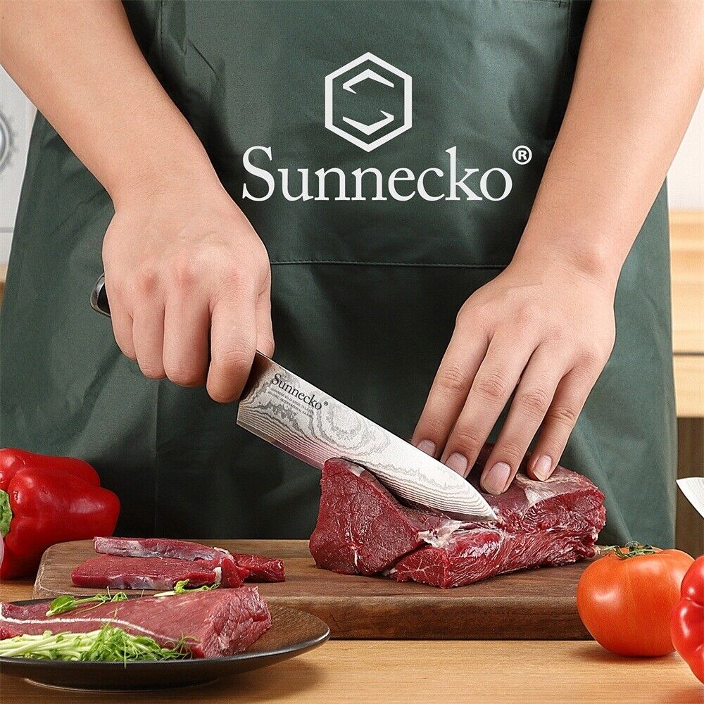8 Inch Kitchen Chef Knife Japanese Damascus VG10 Steel Kiritsuke Meat Cutlery photo 3