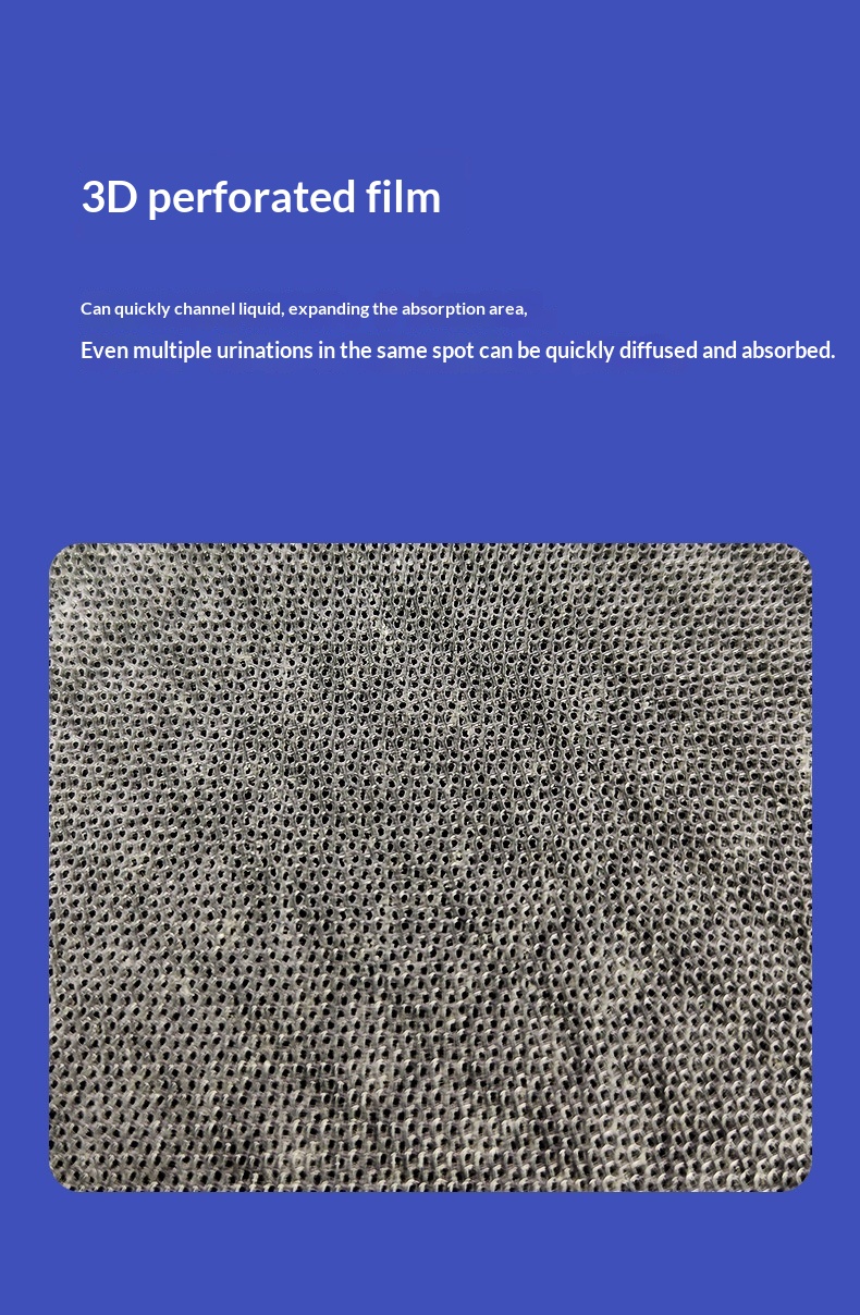 3D Perforated Bamboo Charcoal Absorbent Dog Pee Pads photo 8