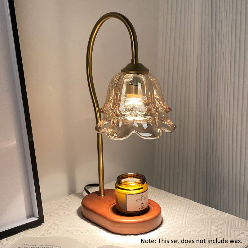 Aromatherapy Melting Wax Lamp Candle Warmer Lamp Dimmable Night Light Home Decor photo 4