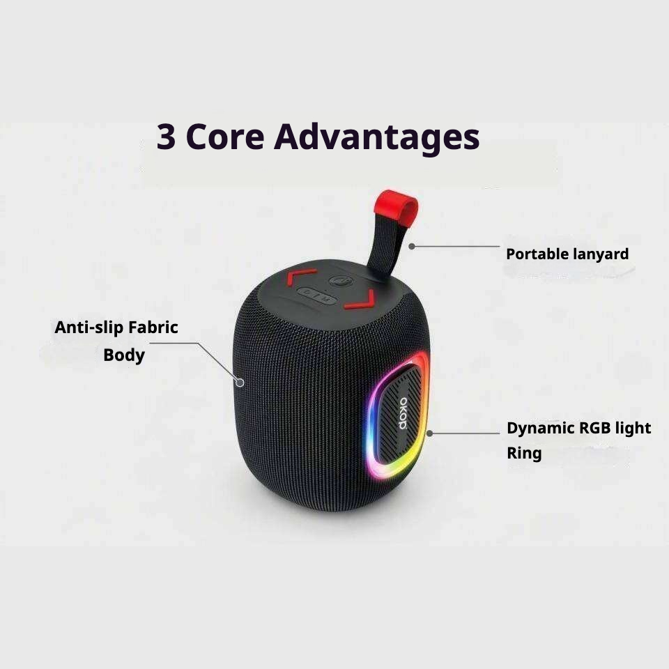 KP-877 Best-selling Wireless Bluetooth Speaker Portable Handle RGB Lighting Long Battery Life Ideal For Parties Outdoor Use Factory Stock Available photo 7